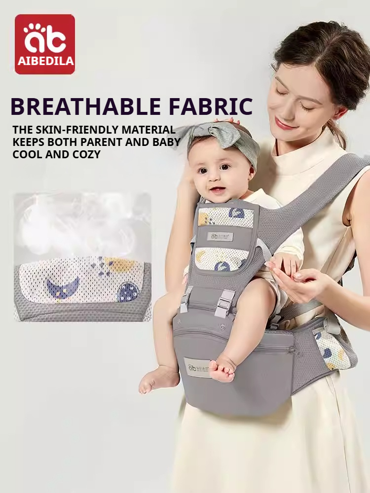 Travel Accessories Baby - เป้อุ้มเด็ก AIBEDILA แบบสะพายหลังตามหลักสรีรศาสตร์ สำหรับเด็กแรกเกิดถึง 36 เดือน