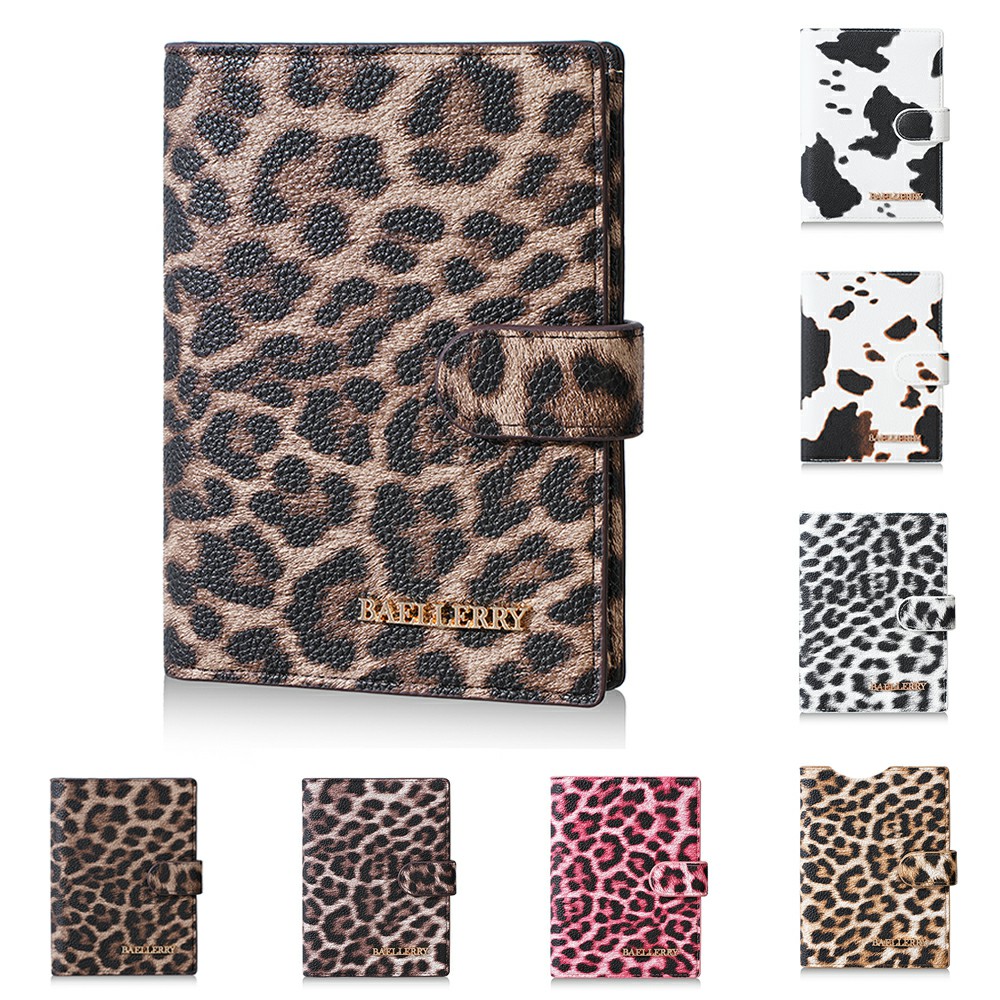Travel Accessories Wallet - 1 ชิ้น - กระเป๋าใส่พาสปอร์ตลายเสือดาวสำหรับผู้หญิง Baellerry, กระเป๋าสตางค์สำหรับเดินทางทำจากหนัง