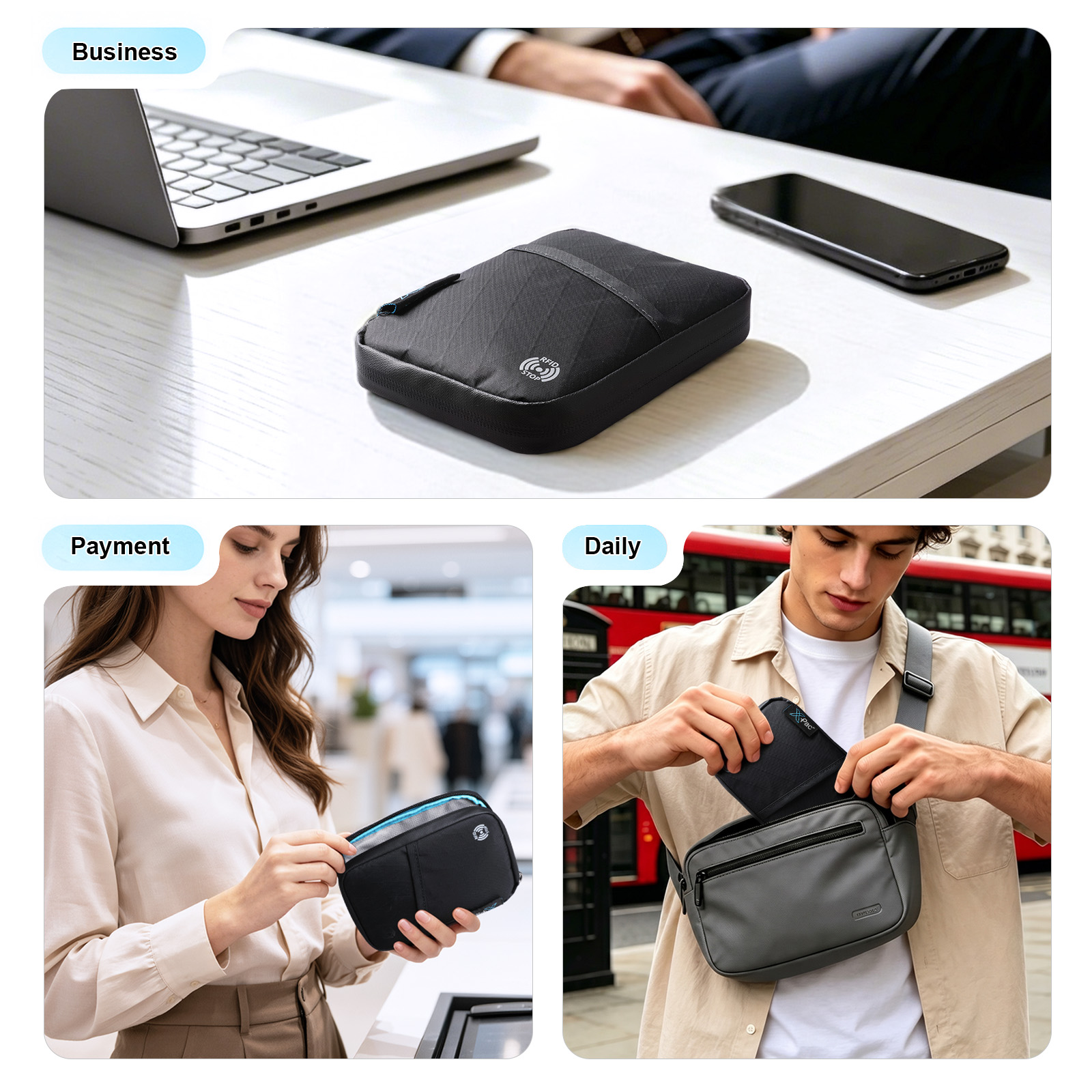 กระเป๋าใส่พาสปอร์ตและบัตรเดินท - Travel Accessories Wallet บทวิจารณ์และราคา