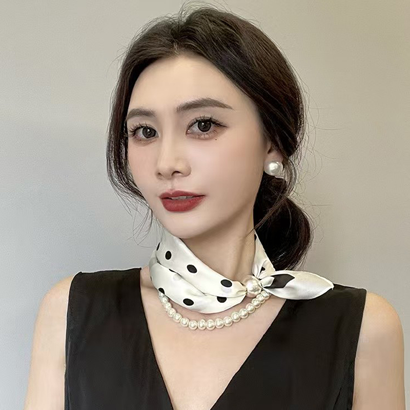 ผ้าพันคอผ้าซาตินพร้อมหัวเข็มขั - Travel Accessories Aesthetic บทวิจารณ์และราคา