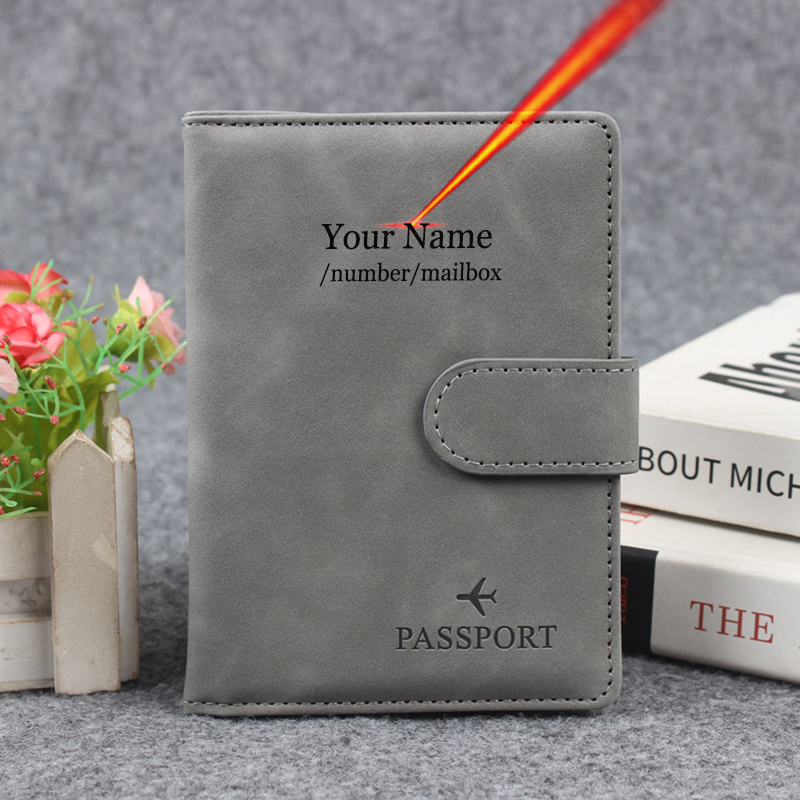 ปุ่มแม่เหล็กปกหนังสือเดินทางปร - Travel Accessories Wallet บทวิจารณ์และราคา