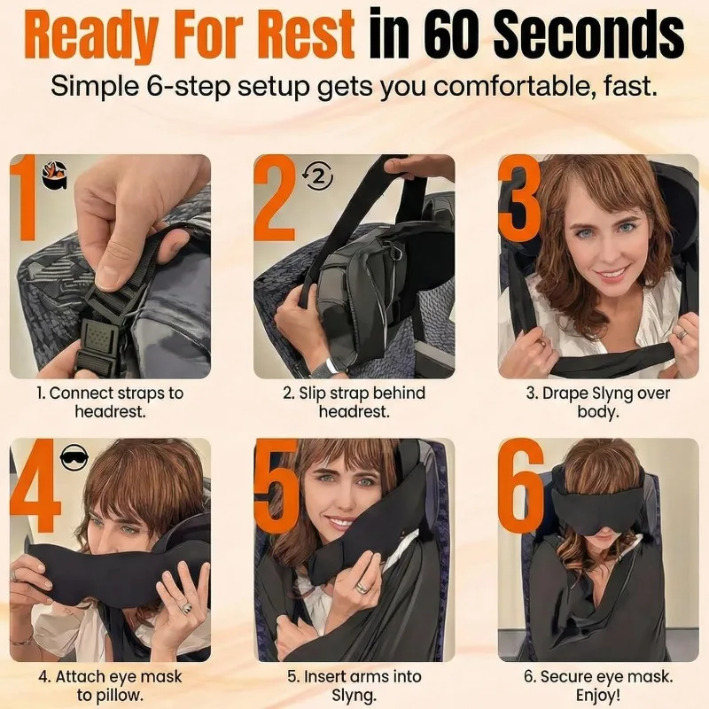 ระบบรองรับการนอนหลับบนเครื่องบ - Travel Accessories Long Flight บทวิจารณ์และราคา