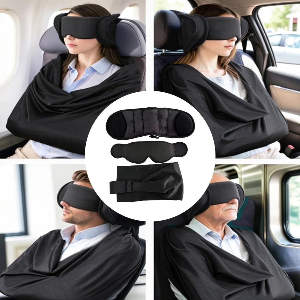 ชุดอุปกรณ์ช่วยนอนหลับสำหรับเดิ - Travel Accessories Long Flight บทวิจารณ์และราคา
