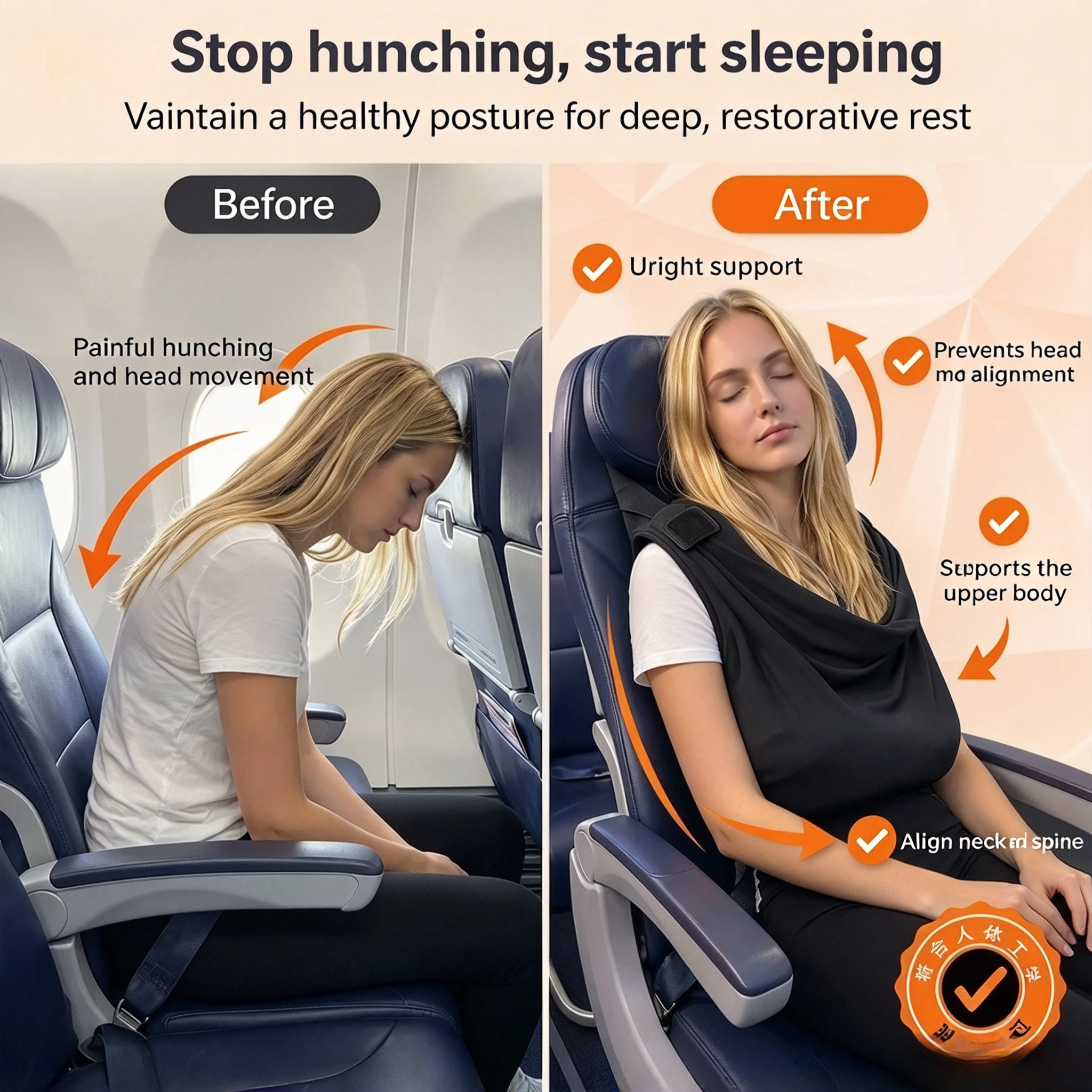1 ชิ้น ระบบรองรับการนอนสำหรับเ - Travel Accessories Long Flight บทวิจารณ์และราคา