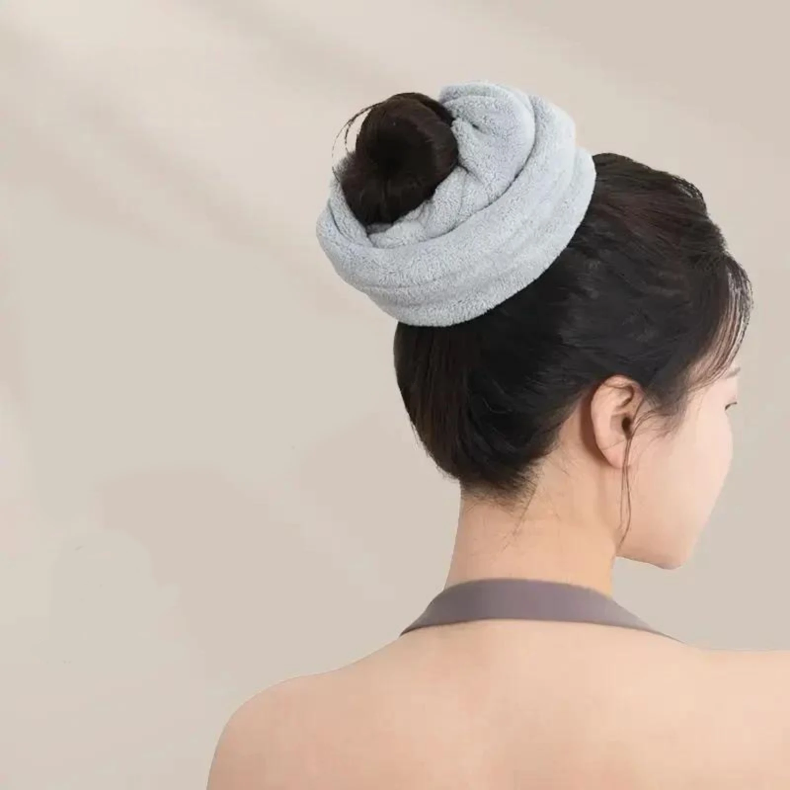 ผ้าขนหนูโพกผมแบบดูดซับน้ำ 1 ชิ - Travel Accessories Aesthetic บทวิจารณ์และราคา