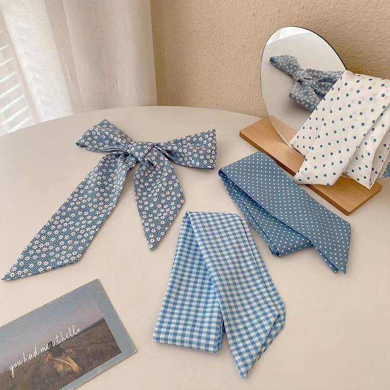 ผ้าพันคอทวิลลี่โทนสีฟ้าใหม่สำห - Travel Accessories Aesthetic บทวิจารณ์และราคา