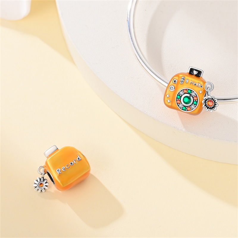 จี้กล้องวินเทจเงินแท้ 925 ประด - Travel Accessories India บทวิจารณ์และราคา