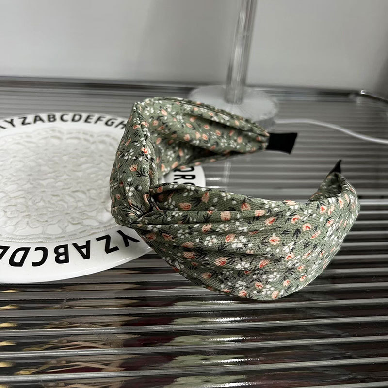 ที่คาดผมผ้าฝ้ายนุ่มลายดอกไม้เล - Travel Accessories Aesthetic บทวิจารณ์และราคา