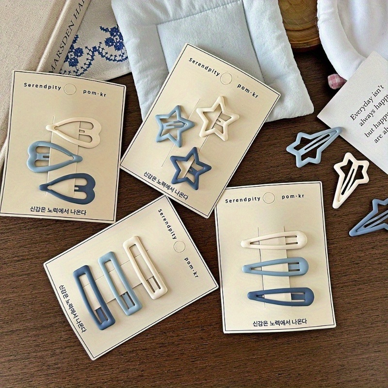 15 ชิ้น กิ๊บติดผมเนื้อแมตต์ น่ - Travel Accessories Aesthetic บทวิจารณ์และราคา