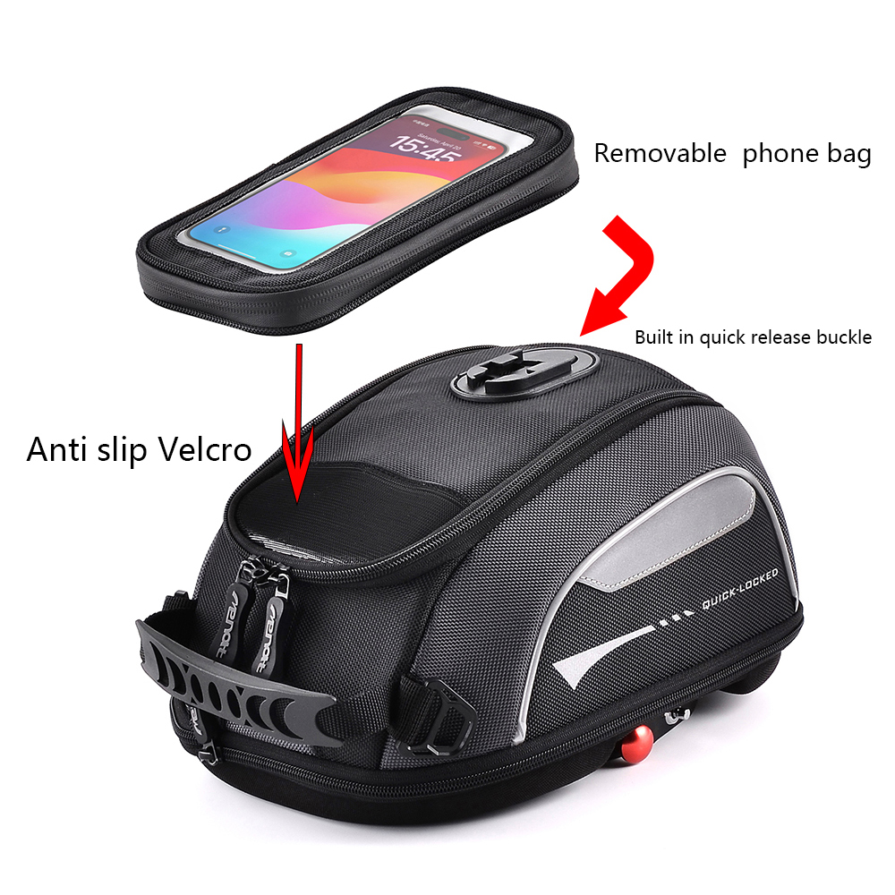 กระเป๋าติดถังน้ำมันสำหรับรถมอเ - Luggage Cover Protector บทวิจารณ์และราคา