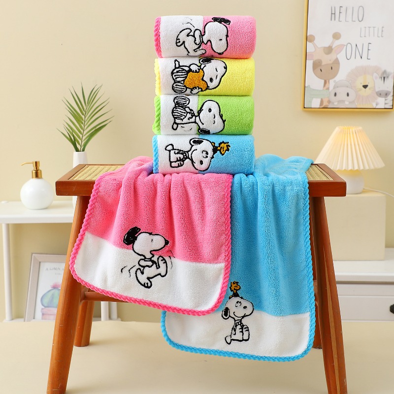 ผ้าขนหนูอาบน้ำลายสนูปปี้ ทำจาก - Travel Accessories As Gifts บทวิจารณ์และราคา